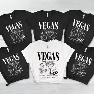Custom Las Vegas Bachelorette Party Personalized Tri-Blend Shirt