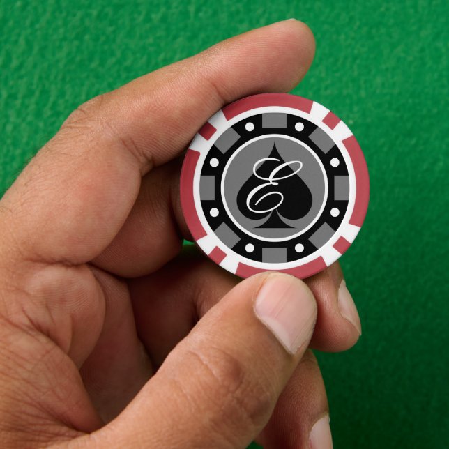 Custom Las Vegas casino gambling poker chip tokens (Hand)