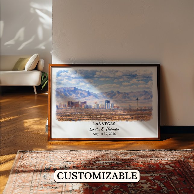 Custom Las Vegas Wall Art, Nevada Poster (Creator Uploaded)