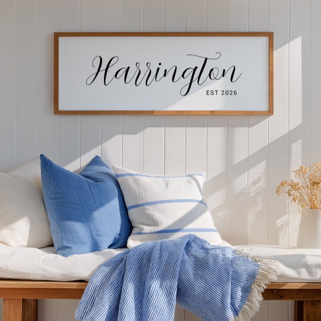 Custom Last Name Paper Print New Home Owners Gift  (Creator Uploaded)