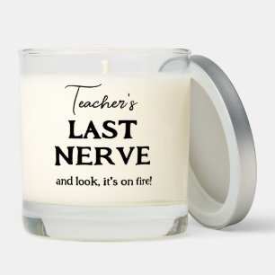 Custom Last Nerve Candle
