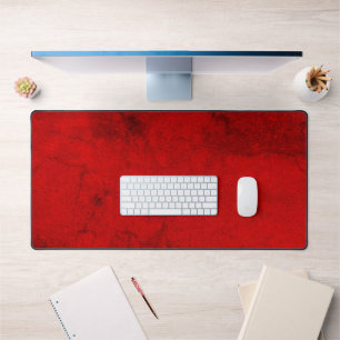 Custom Lava Red Desk Mat - Bold & Fiery