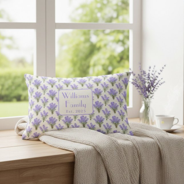 Custom Lavender Bunches  Accent Pillow (Creator Uploaded)