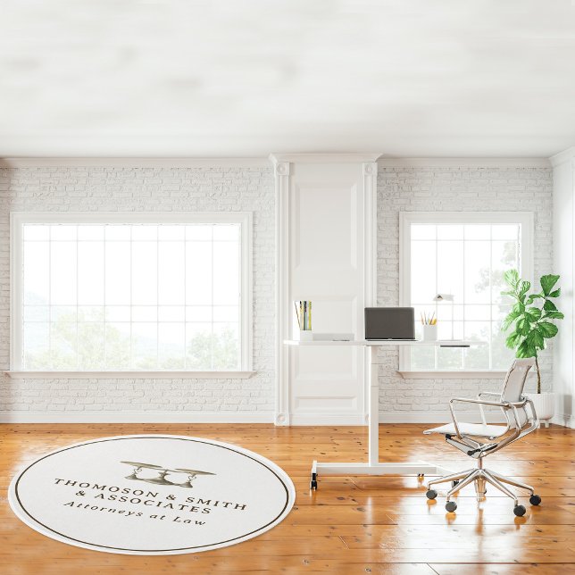 Custom Law Legal Office Company Name Rug (Custom Law Legal Office Company Name Rug)
