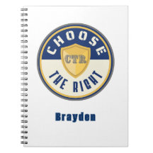 Custom LDS Primary Notebook CTR Choose the Right