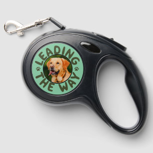 Custom 'Leading the Way' Retractable Dog Leash