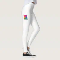 Custom Leggings Add Your Company Logo Here