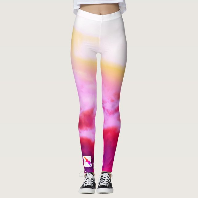 Custom Leggings BIRDS (Front)