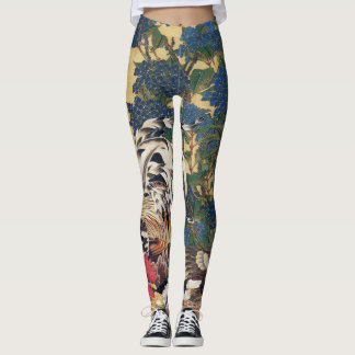 Custom Leggings with Chinese PAINTING