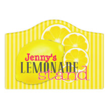 Custom Lemonade Stand Yard Sign