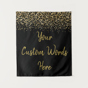 Custom Leopard Backdrop Birthday Party Photo Booth