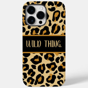 Custom Leopard Classic Modern Print Classic Case-Mate iPhone 14 Pro Max Case