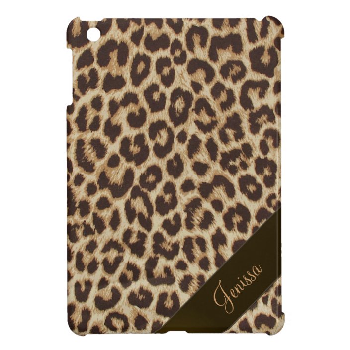 Custom Leopard Print iPad Mini Case