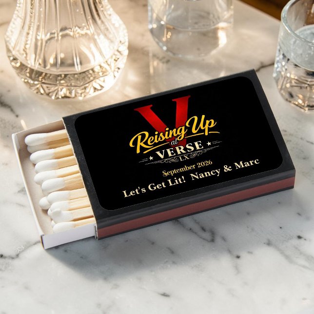 Custom Let's Get Lit Black Matchboxes (Creator Uploaded)