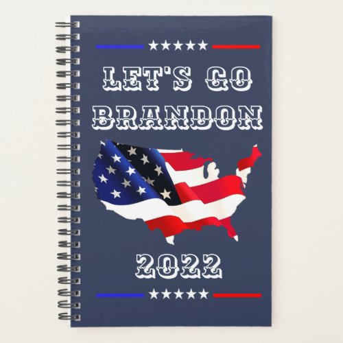 Custom LETS GO BRANDON Funny FJB Weekly Monthly Planner