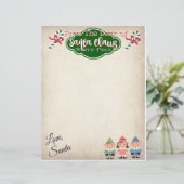 Custom Letter From Santa Claus Letterhead (Standing Front)
