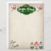Custom Letter From Santa Claus Letterhead (Front/Back)