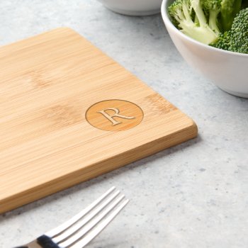 Custom Letter Monogram Your Own Design Cutting Board by Migned at Zazzle