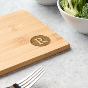 Custom Letter Monogram Your Own Design Engraved Cutting Board
