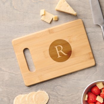 Custom Letter Your Own Design Personalized Cutting Board by Migned at Zazzle