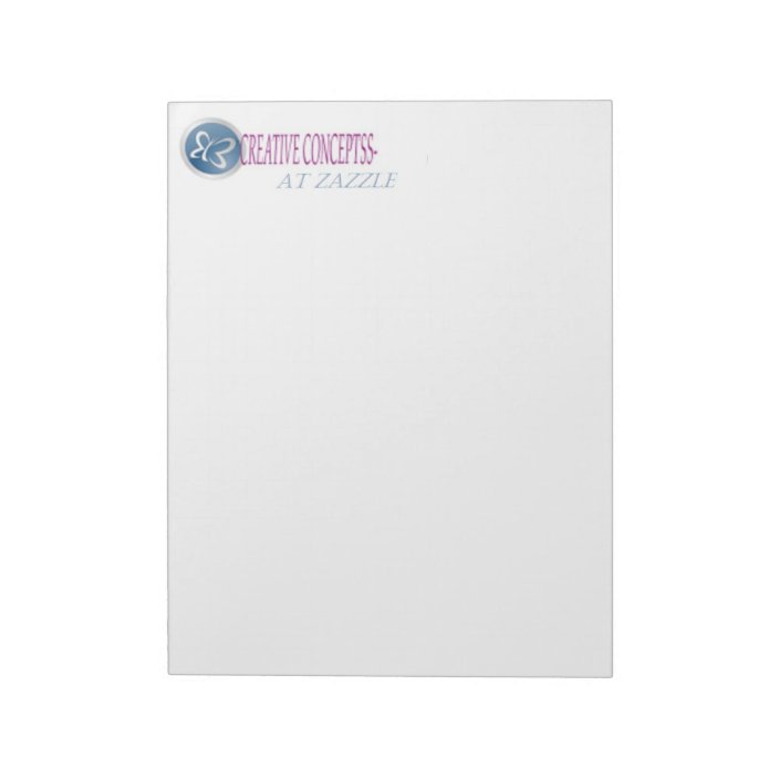 CUSTOM LETTERHEAD NOTE PADS 8 1/2 X 11