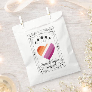 Custom LGBT Pride Tarot Lesbian Rainbow Queer Gay Favor Bag