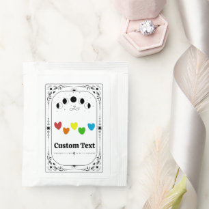 Custom LGBT Pride Tarot Love Rainbow Zodiac Magic Tea Bag Drink Mix