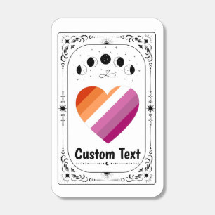 Custom LGBTQ Pride Tarot Lesbian Rainbow Queer Gay Matchboxes