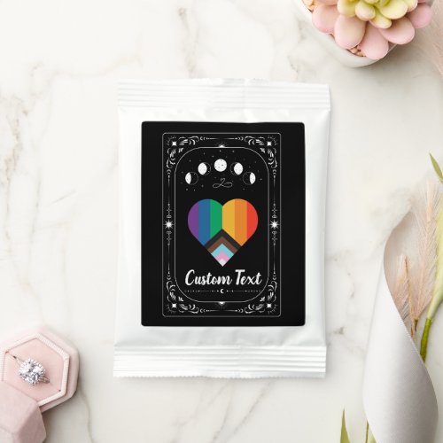 Custom LGBTQIA Tarot Pride Love Maximalist Rainbow Margarita Drink Mix