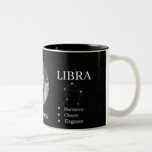 Custom Libra Zodiac Mug with Name & Traits