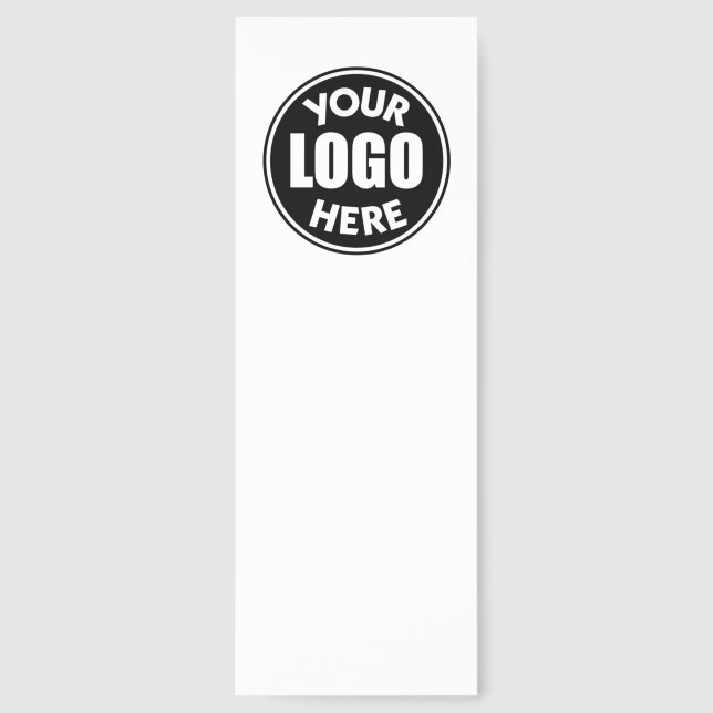 Custom Library or Bookstore Logo Bookmarks (Front)