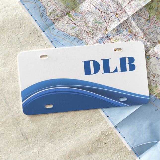 Custom License Plate (In Situ)
