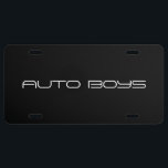 Custom License Plate - Add Your Text<br><div class="desc">Make your own custom auto item. Add your own text,  images,  colors etc. | Custom Text Type,  easily add your own text.</div>