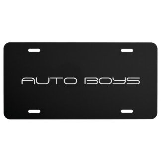 Custom License Plate - Add Your Text