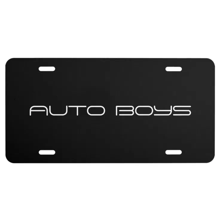 Make Your Own Design! Multiple Colors Solid Color License Plate Blanks 