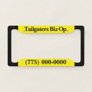 Custom License Plate Frame