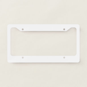 Custom License Plate Frame   Chic Car Style