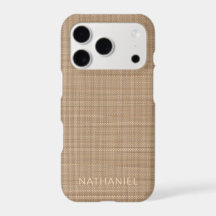 Custom Light Beige Tan Taupe Brown Texture Pattern