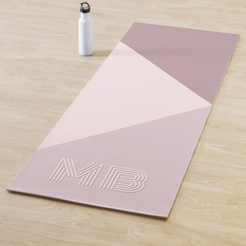 Custom Light Lavender Dusty Rose Mauve Blush Pink Yoga Mat