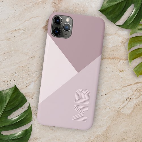 Custom Light Pastel Dusty Rose Mauve Blush Pink iPhone 11 Pro Max Case