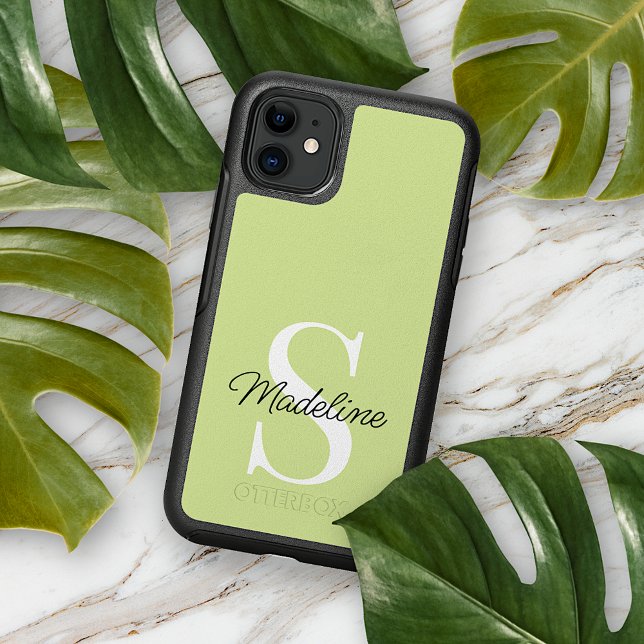 Custom Light Summer Chartreuse Lime Green Yellow Otterbox iPhone Case (Creator Uploaded)