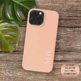 Custom Light Sunny Summer Coral Peach Orange iPhone 13 Pro Max Case