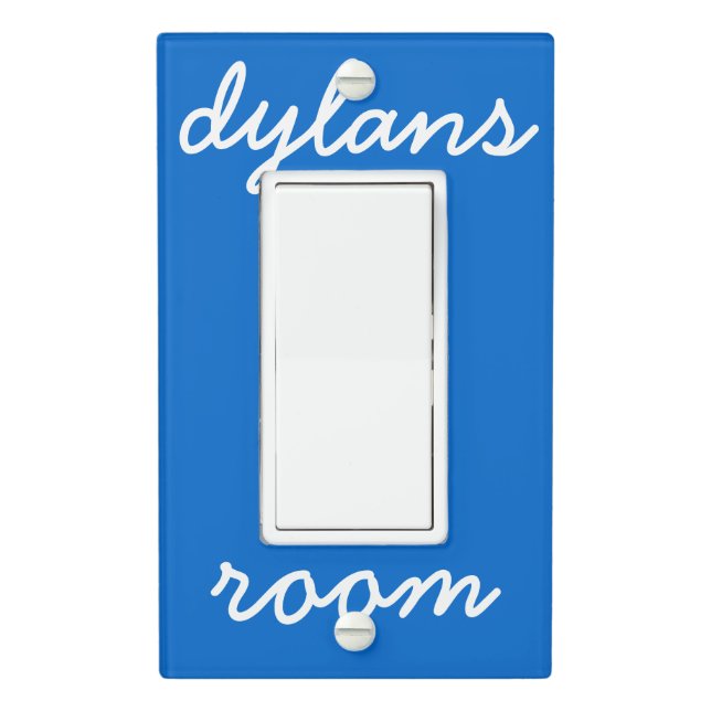 Custom Light Switch Cover (In Situ)