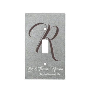 Custom light switch toggle cover