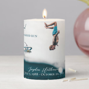 Custom Lighthearted Funeral candle Service