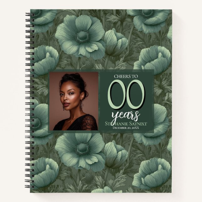 Custom Lilies Fantasy Daughter’S Birthday Notebook (Front)