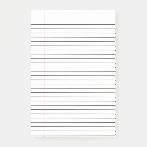 Custom Lined Notebook Paper Sticky Notes