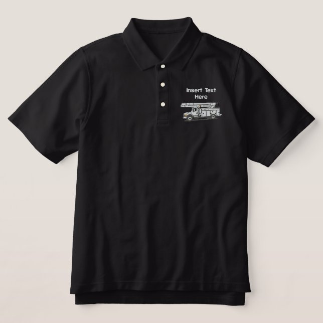 Custom Linemen Embroidered Shirt (Design Front)
