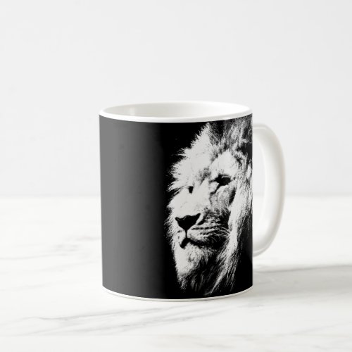 Custom Lion Face King Animals Template Coffee Mug