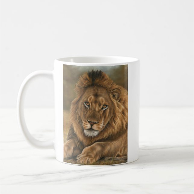Custom Lion Mug (Left)